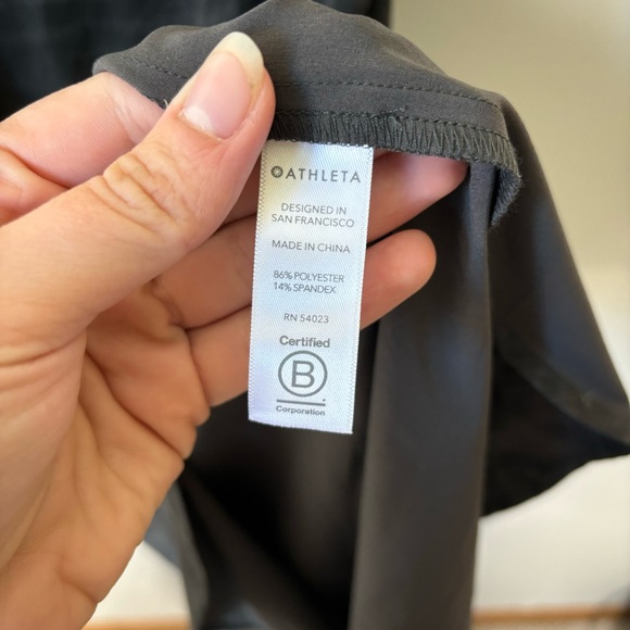 Athleta Printed Rincon Drawstring Dress xs - Picture 6 of 7